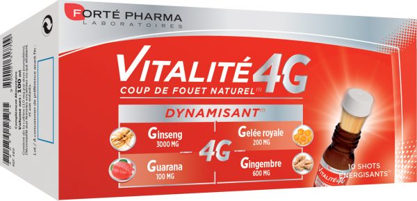 Forte Pharma Energy Vitalite 4G 10 amp