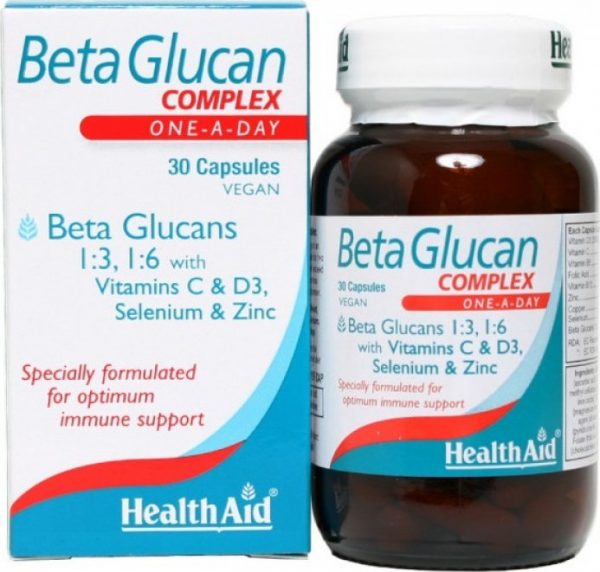 Health Aid Beta Glucan Complex – 30 Capsules