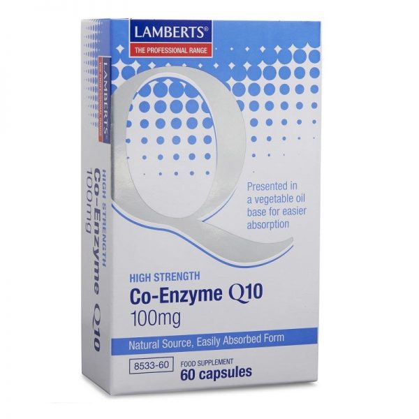 Lamberts Co-Enzyme Q10 100mg 60 caps