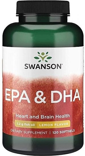 Swanson EPA_DHA Fish Oil 120 softgels