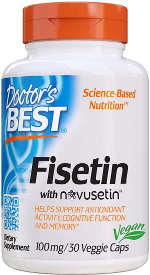 Doctor's Best Fisetin with Novusetin 100 mg 30 vcaps