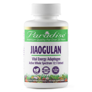 Paradise Herbs Jiaogulan 60 vegetarian capsules