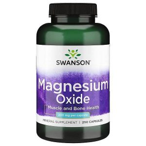 Swanson Magnesium Oxide 200mg 250 caps