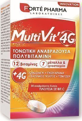 Forte Pharma MultiVit 4G 4gr 30 αναβράζοντα