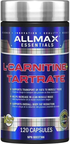 ALLMAX Nutrition L-Carnitine + Tartrate 120 capsules